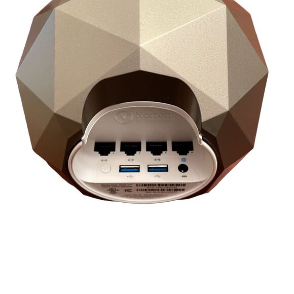 NORTON CORE Secure High Performance WiFi Router Model: 517 Titanium Gold In Box! - Picture 5 of 7